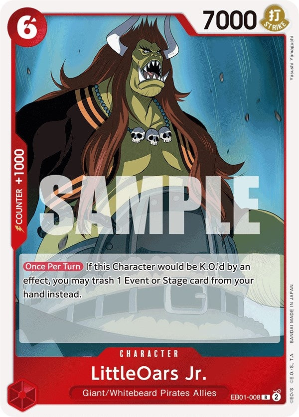 Image for LittleOars Jr. (EB01-008) (Extra Booster: Memorial Collection) - One Piece Card Game