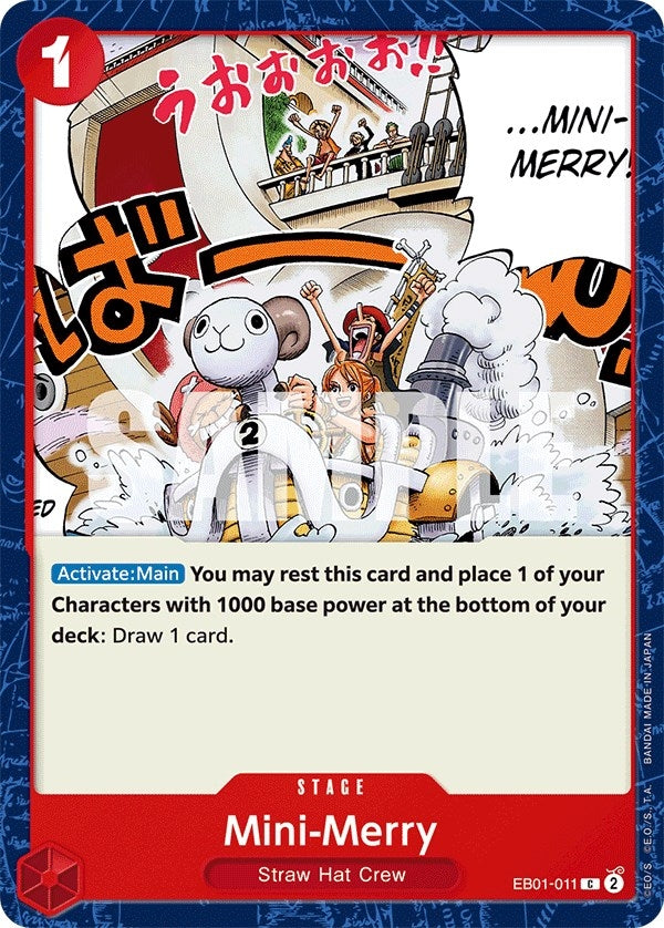 Image for Mini-Merry (EB01-011) (Extra Booster: Memorial Collection) - One Piece Card Game