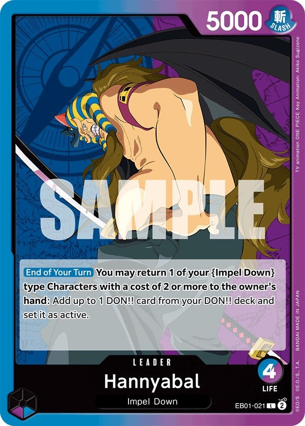 Image for Hannyabal (EB01-021) (Extra Booster: Memorial Collection) - One Piece Card Game