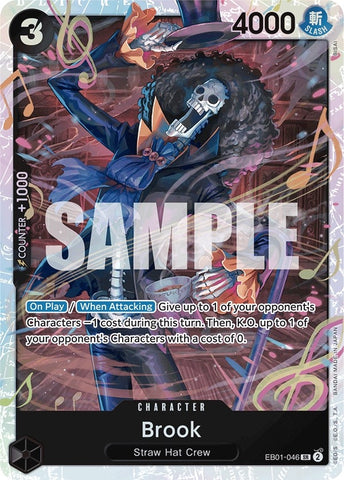Image for Brook (046) (EB01-046) - One Piece Card Game