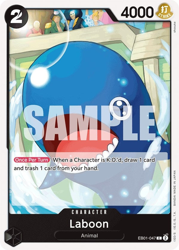 Image for Laboon (047) (EB01-047) - One Piece Card Game