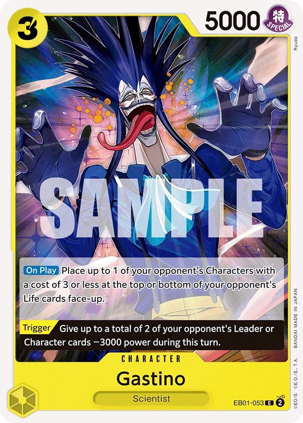 Image for Gastino (EB01-053) - One Piece Card Game