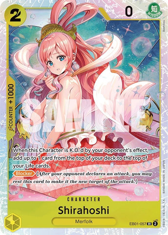 Image for Shirahoshi (EB01-057) - One Piece Card Game