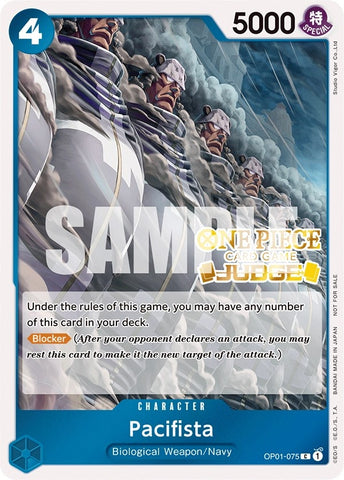 Pacifista (Judge Pack Vol. 3) (OP01-075) (One Piece Promotion Cards)