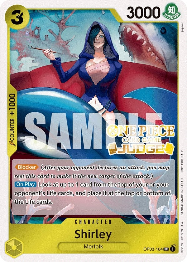 Image for Shirley (Judge Pack Vol. 3) (OP03-104) (One Piece Promotion Cards) - One Piece Card Game