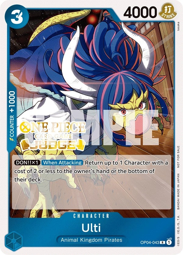Image for Ulti (Judge Pack Vol. 3) (OP04-043) (One Piece Promotion Cards) - One Piece Card Game