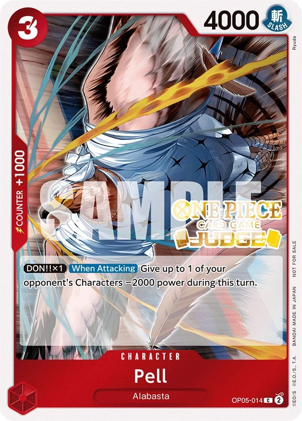 Pell (Judge Pack Vol. 3) (OP05-014) (One Piece Promotion Cards)
