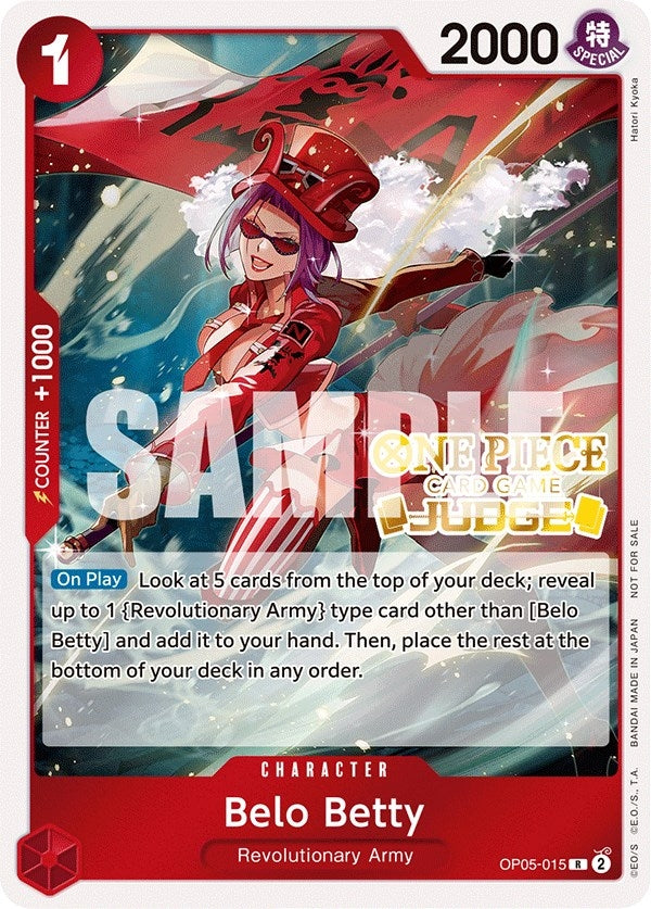 Belo Betty (Judge Pack Vol. 3) (OP05-015) (One Piece Promotion Cards)