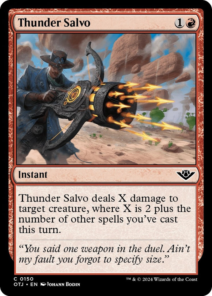 Image for Thunder Salvo (150) [Outlaws of Thunder Junction]