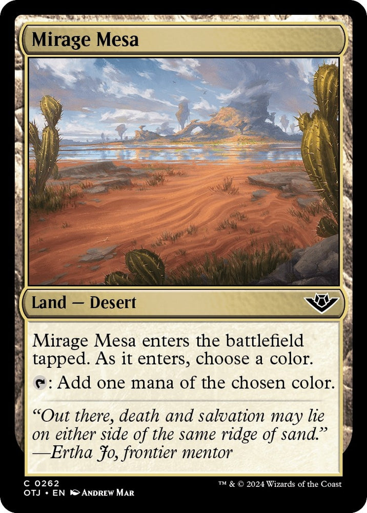 Image for Mirage Mesa (262) [Outlaws of Thunder Junction]