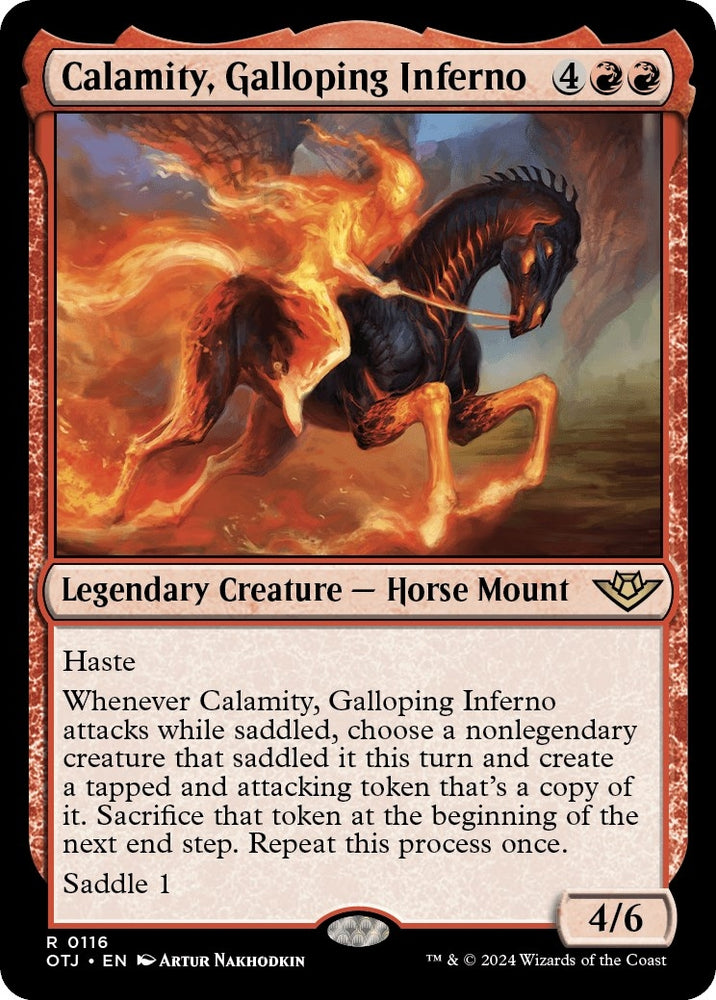 Image for Calamity, Galloping Inferno (116) [Outlaws of Thunder Junction]