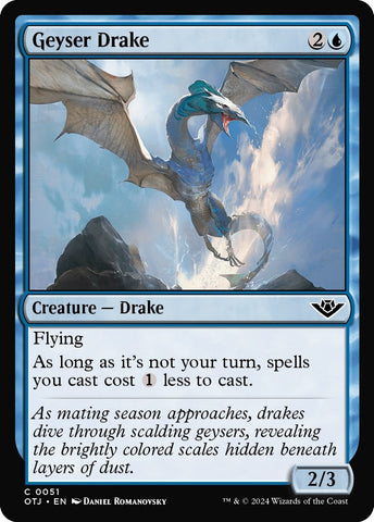 Image for Geyser Drake (51) [Outlaws of Thunder Junction]