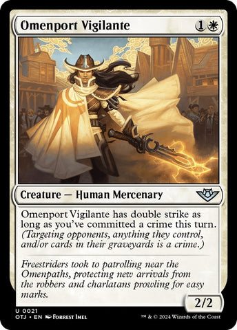Image for Omenport Vigilante (21) [Outlaws of Thunder Junction]