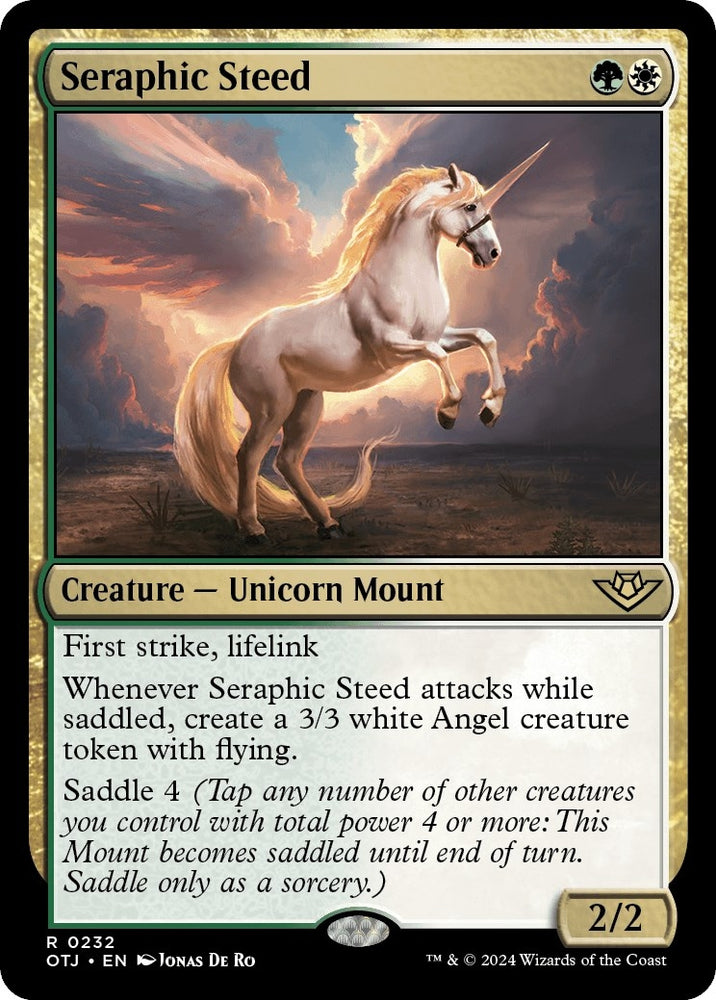 Image for Seraphic Steed (232) [Outlaws of Thunder Junction]