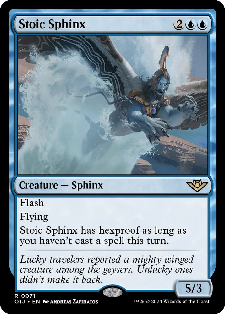 Image for Stoic Sphinx (71) [Outlaws of Thunder Junction]