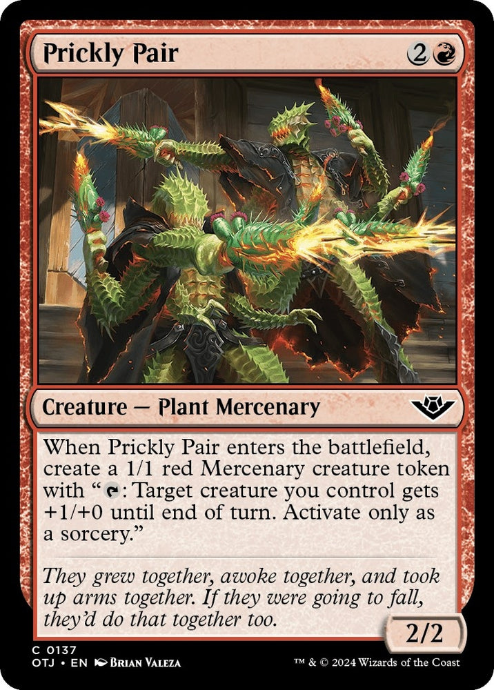 Image for Prickly Pair (137) [Outlaws of Thunder Junction]