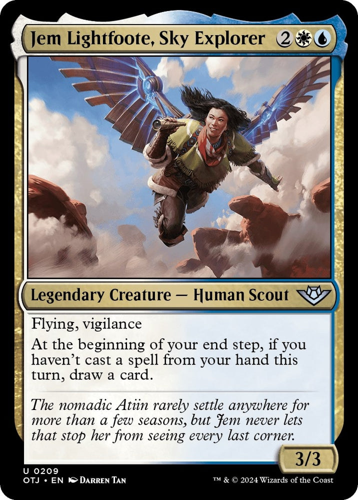 Image for Jem Lightfoote, Sky Explorer (209) [Outlaws of Thunder Junction]