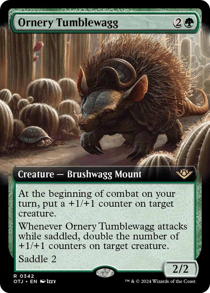 Image for Ornery Tumblewagg (Extended Art) (342) [Outlaws of Thunder Junction]