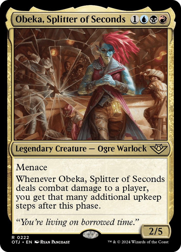 Image for Obeka, Splitter of Seconds (222) [Outlaws of Thunder Junction]