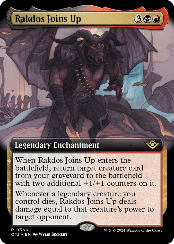 Image for Rakdos Joins Up (Extended Art) (360) [Outlaws of Thunder Junction]
