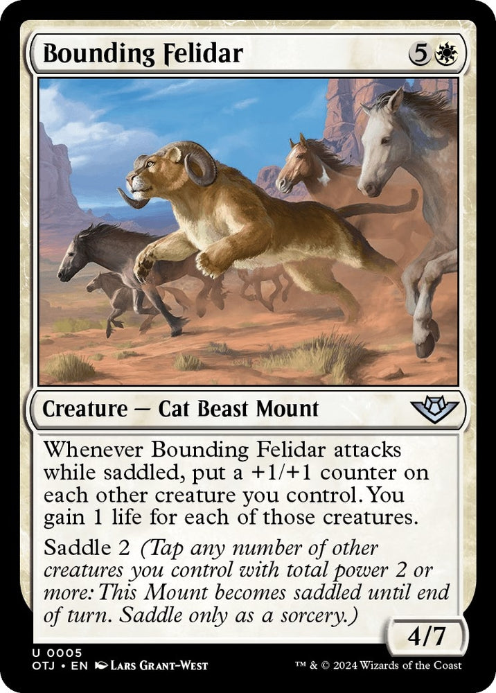 Image for Bounding Felidar (5) [Outlaws of Thunder Junction]