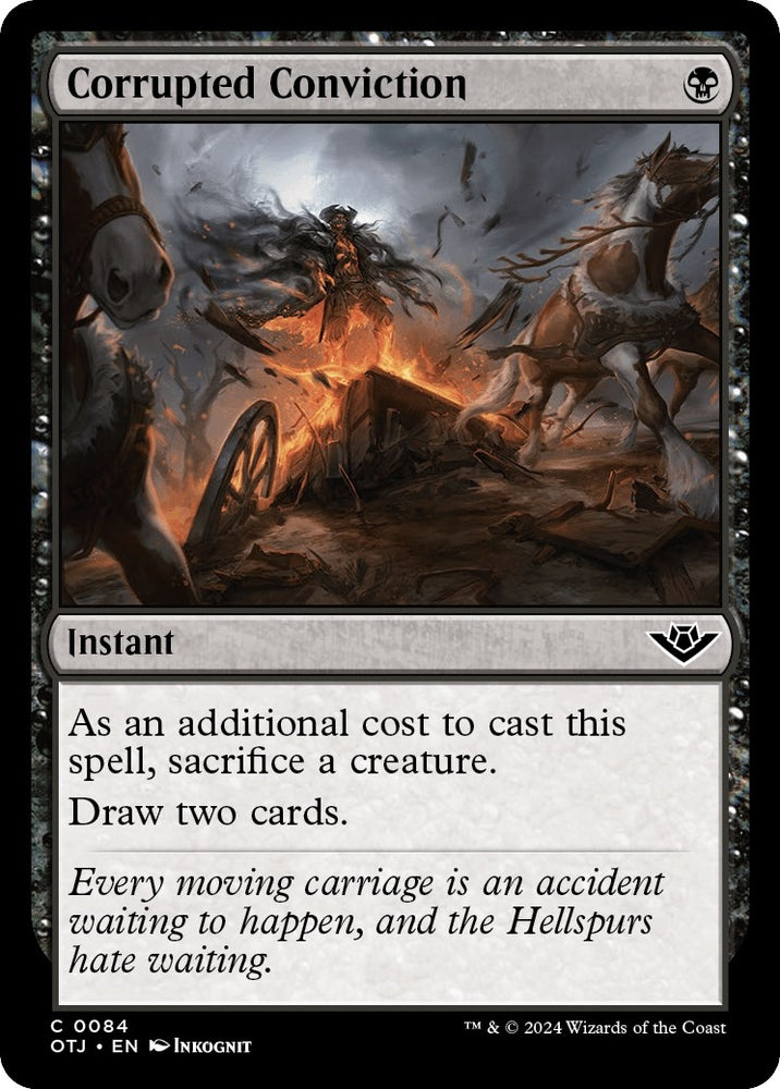 Image for Corrupted Conviction (84) [Outlaws of Thunder Junction]