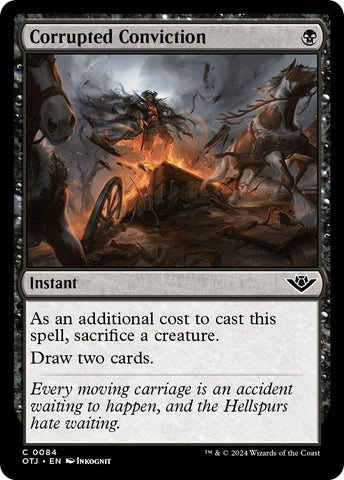 Image for Corrupted Conviction (84) [Outlaws of Thunder Junction]