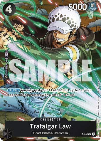 Image for Trafalgar Law (Event Pack Vol. 4) (P-038) - One Piece Card Game