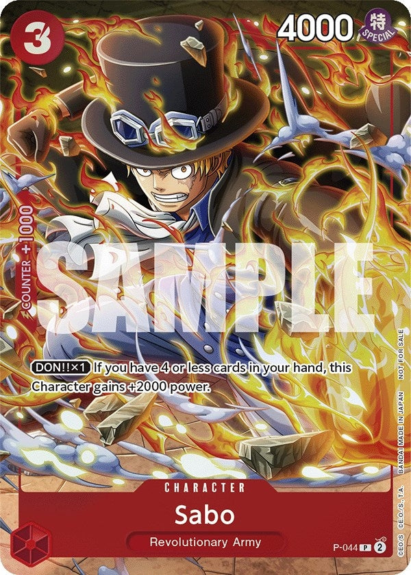 Image for Sabo (Event Pack Vol. 4) (P-044) - One Piece Card Game