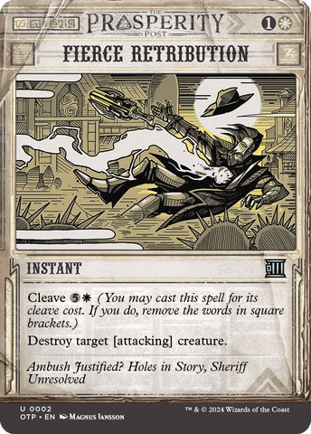 Image for Fierce Retribution (2) [Outlaws of Thunder Junction: Breaking News]