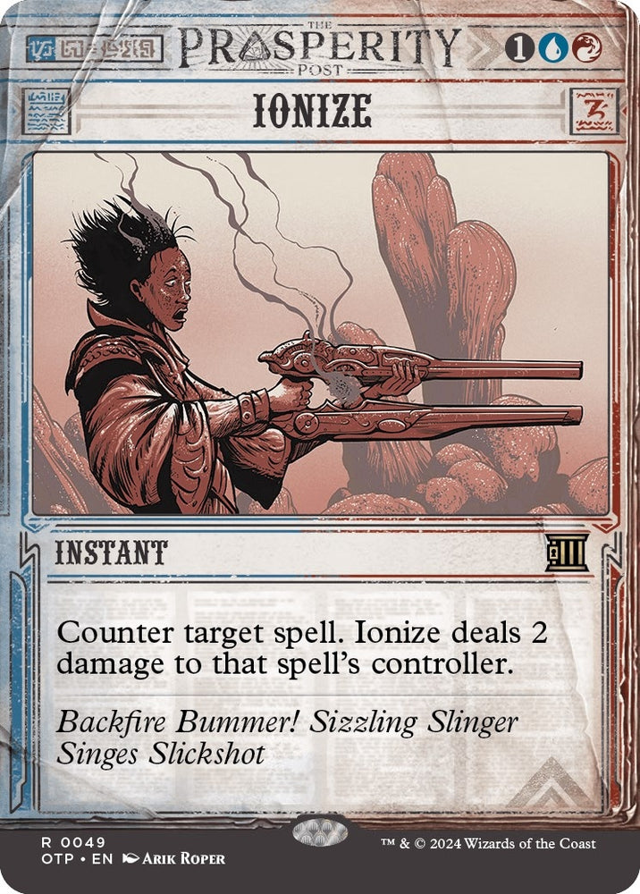 Image for Ionize (49) [Outlaws of Thunder Junction: Breaking News]