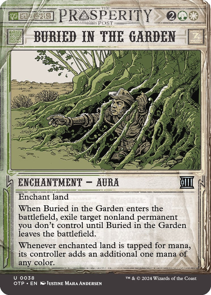 Image for Buried in the Garden (38) [Outlaws of Thunder Junction: Breaking News]