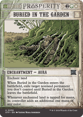Image for Buried in the Garden (38) [Outlaws of Thunder Junction: Breaking News]