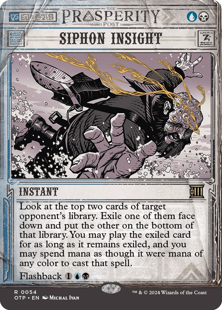 Image for Siphon Insight (54) [Outlaws of Thunder Junction: Breaking News]