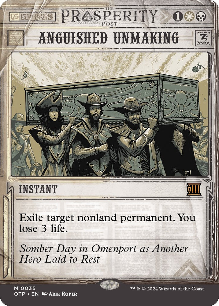 Image for Anguished Unmaking (35) [Outlaws of Thunder Junction: Breaking News]
