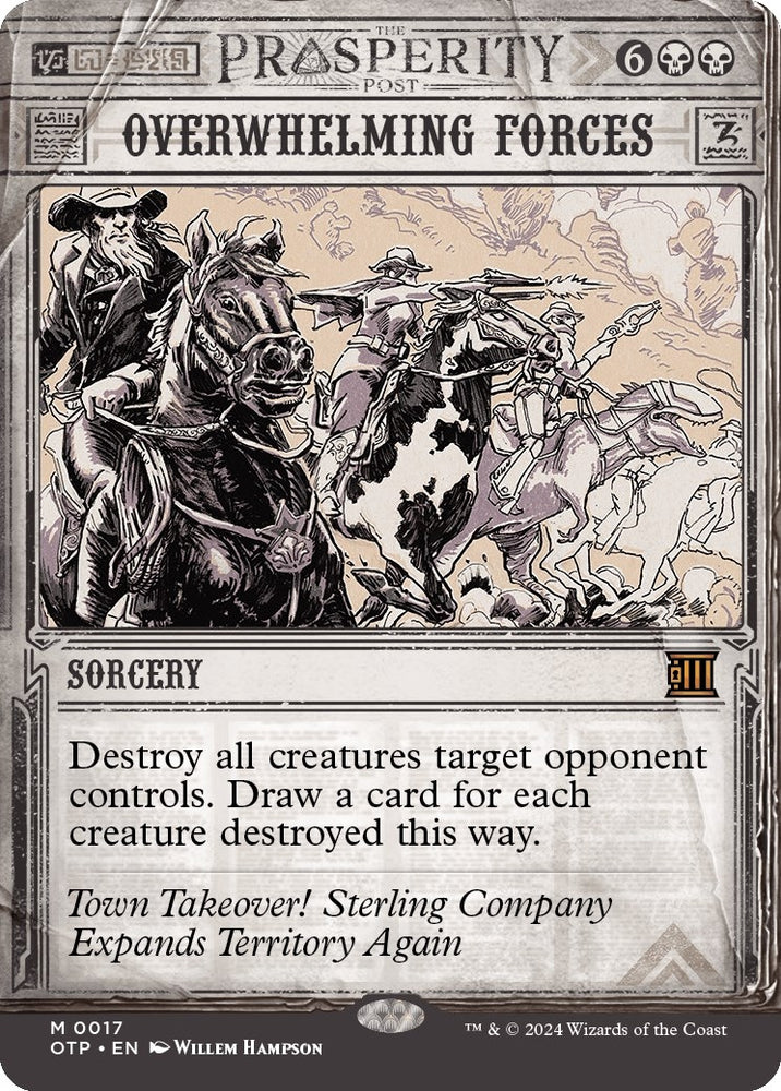 Image for Overwhelming Forces (17) [Outlaws of Thunder Junction: Breaking News]