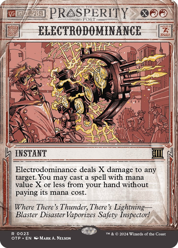 Image for Electrodominance (23) [Outlaws of Thunder Junction: Breaking News]