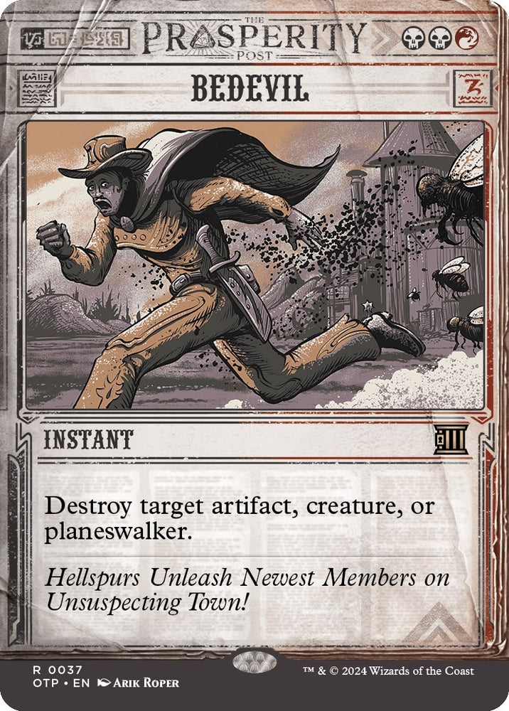 Image for Bedevil (37) [Outlaws of Thunder Junction: Breaking News]