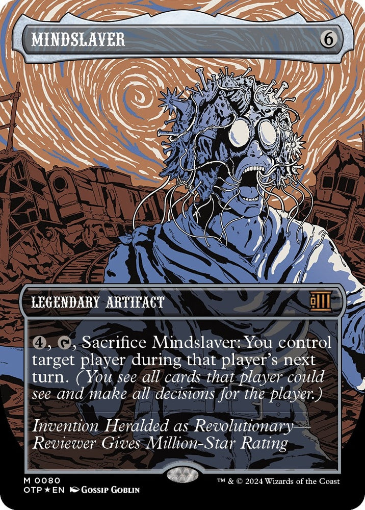 Image for Mindslaver (Textured Foil) (80) [Outlaws of Thunder Junction: Breaking News]