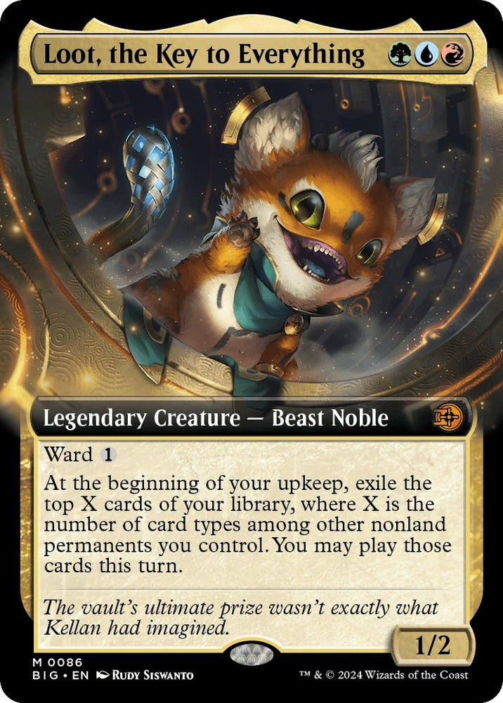 Image for Loot, the Key to Everything (Extended Art) (86) [Outlaws of Thunder Junction: The Big Score]