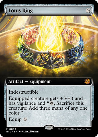 Image for Lotus Ring (Extended Art) (89) [Outlaws of Thunder Junction: The Big Score]