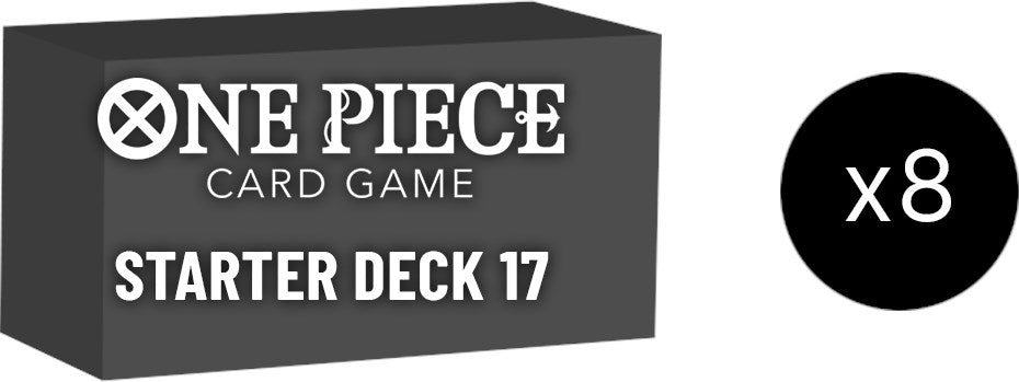 Image for Starter Deck 17: BLUE Donquixote Doflamingo Display Case - One Piece Card Game