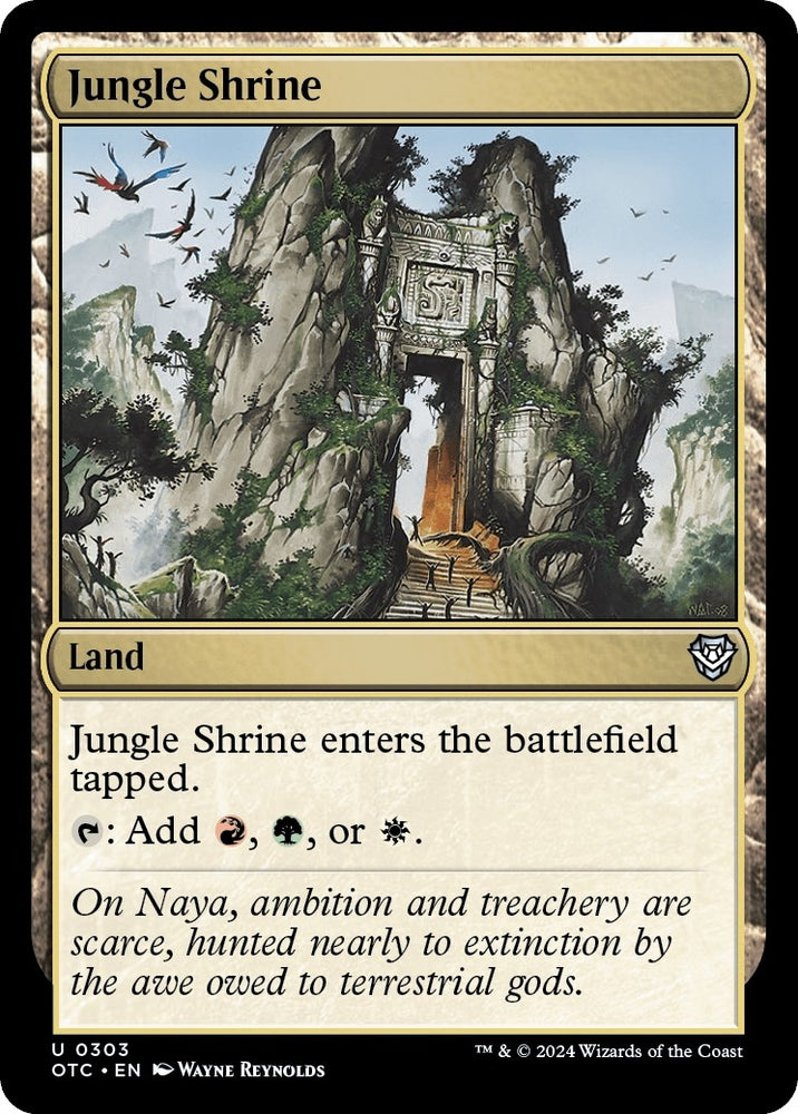 Image for Jungle Shrine (303) [Commander: Outlaws of Thunder Junction]