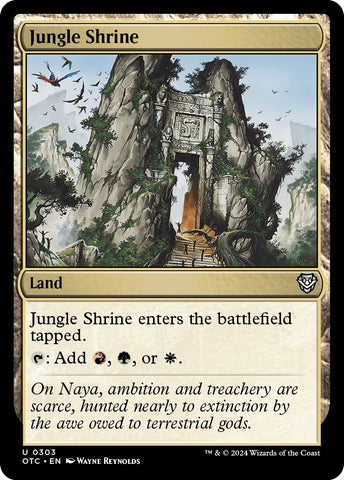Image for Jungle Shrine (303) [Commander: Outlaws of Thunder Junction]