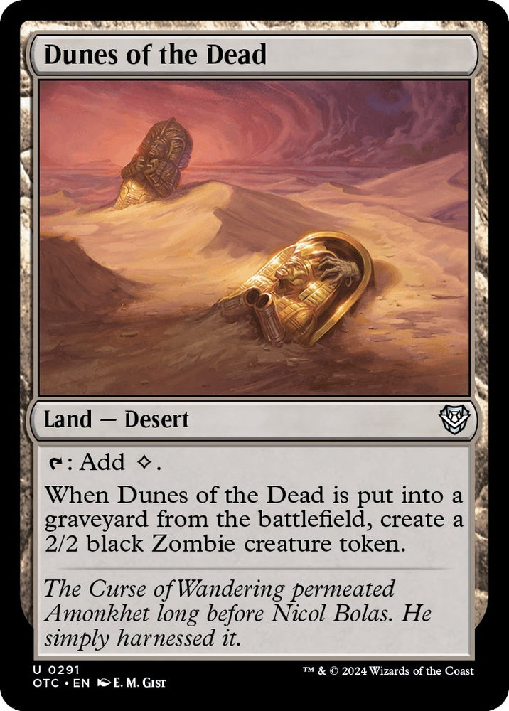 Image for Dunes of the Dead (291) [Commander: Outlaws of Thunder Junction]