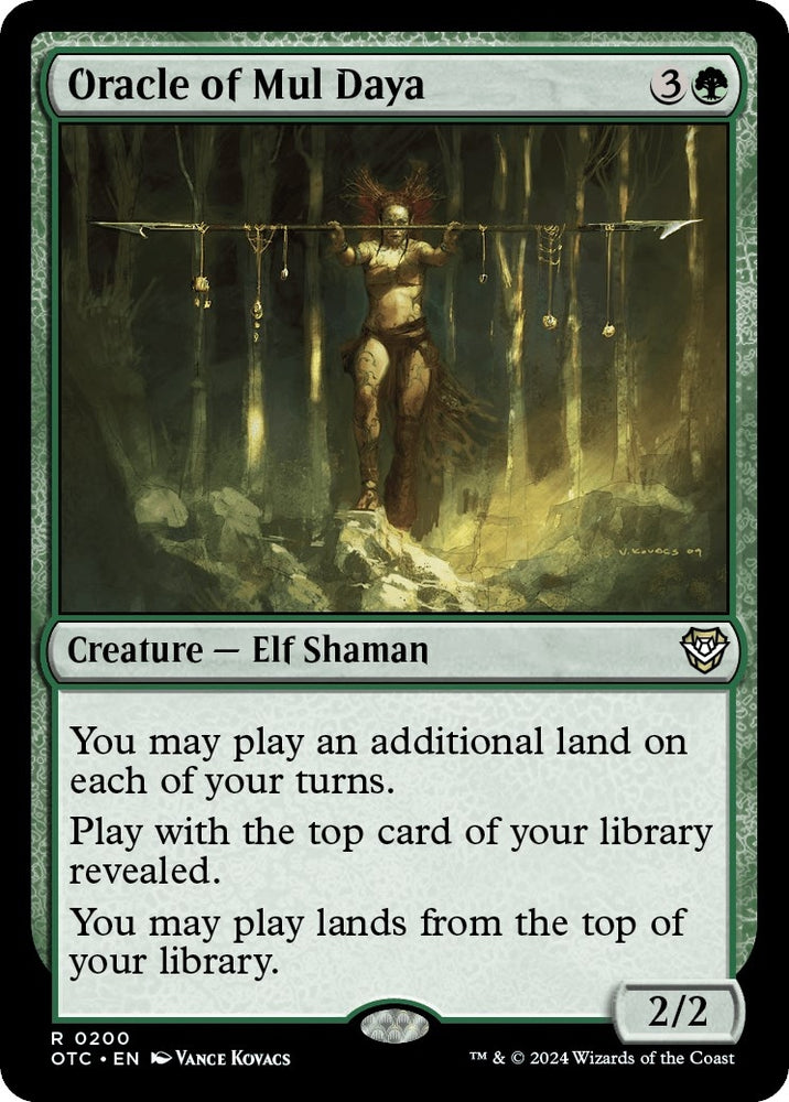 Image for Oracle of Mul Daya (200) [Commander: Outlaws of Thunder Junction]