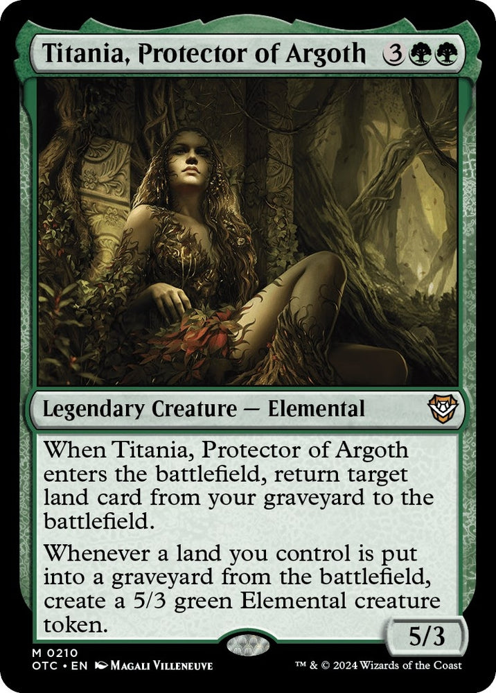 Image for Titania, Protector of Argoth (210) [Commander: Outlaws of Thunder Junction]