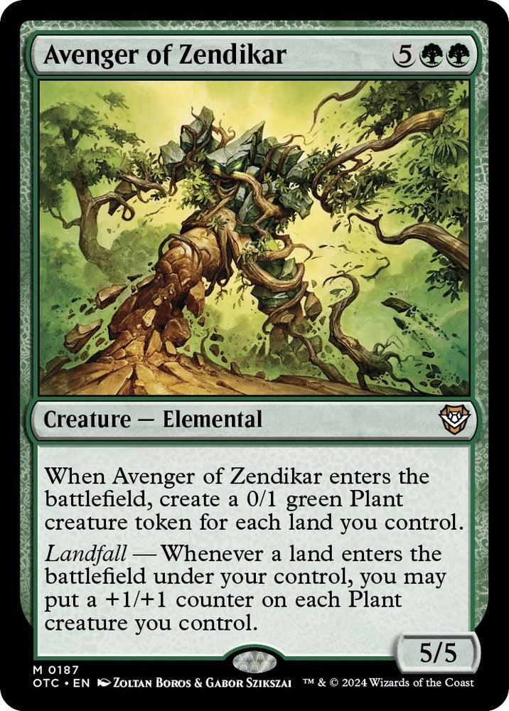 Image for Avenger of Zendikar (187) [Commander: Outlaws of Thunder Junction]
