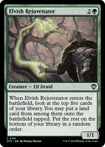 Image for Elvish Rejuvenator (191) [Commander: Outlaws of Thunder Junction]