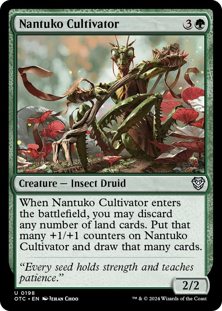 Image for Nantuko Cultivator (198) [Commander: Outlaws of Thunder Junction]